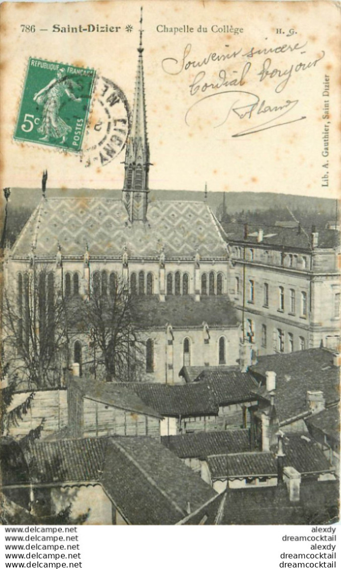 (GA.S) 5 Cpa EGLISE. Bernay, Etampes, Saint-Dizier, Vire & Quimper - Kirchen U. Kathedralen