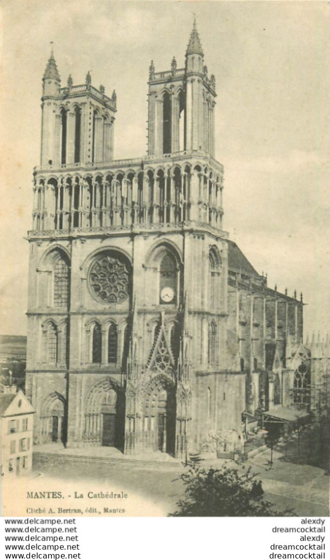 (GA.S) 5 Cpa EGLISE. Rouen, Mézières, Mantes, Moulins & Hérouville - Kirchen U. Kathedralen