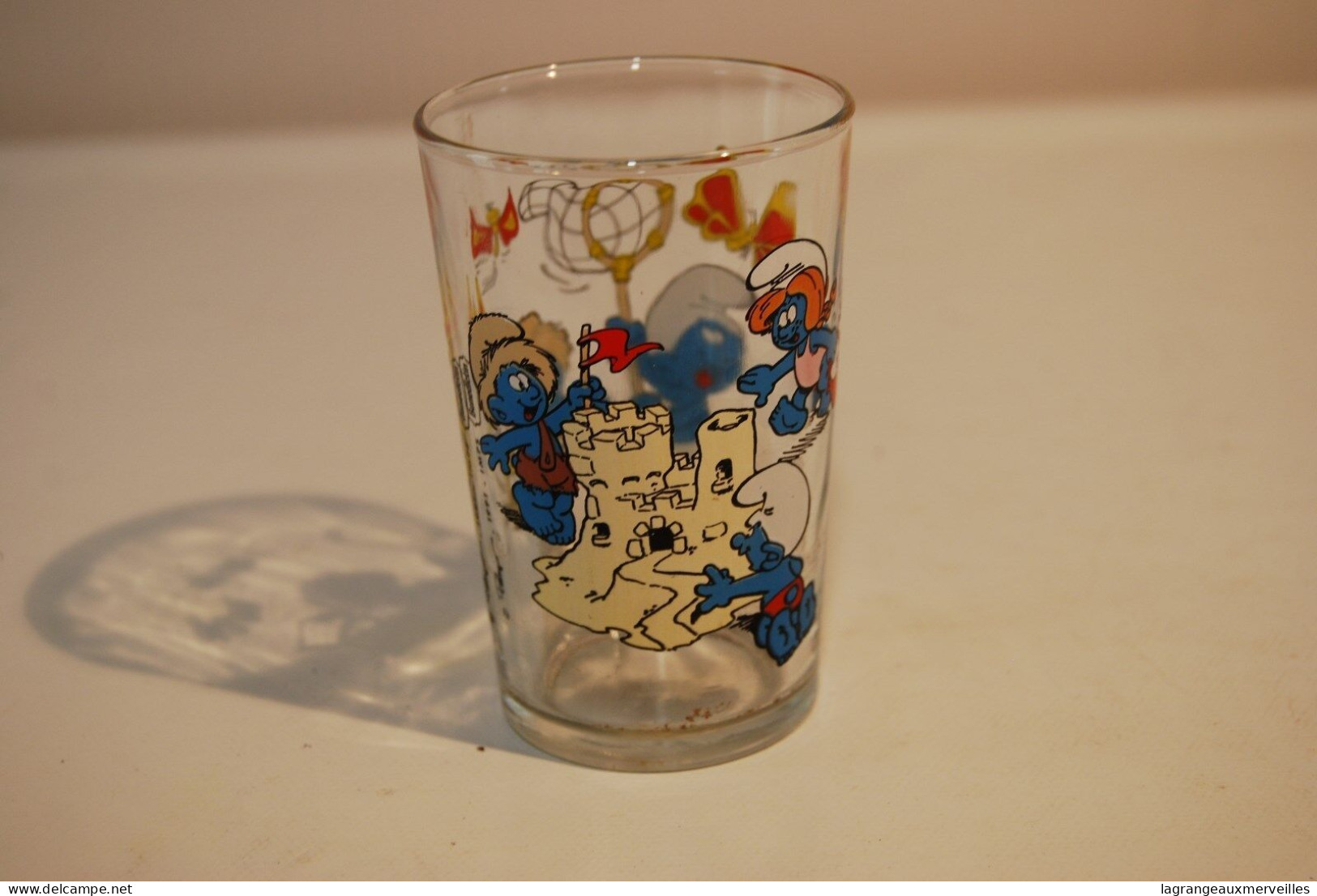 C131 Verre Schtroumpf - Peyo - 1991 - Colelctor - Vasos