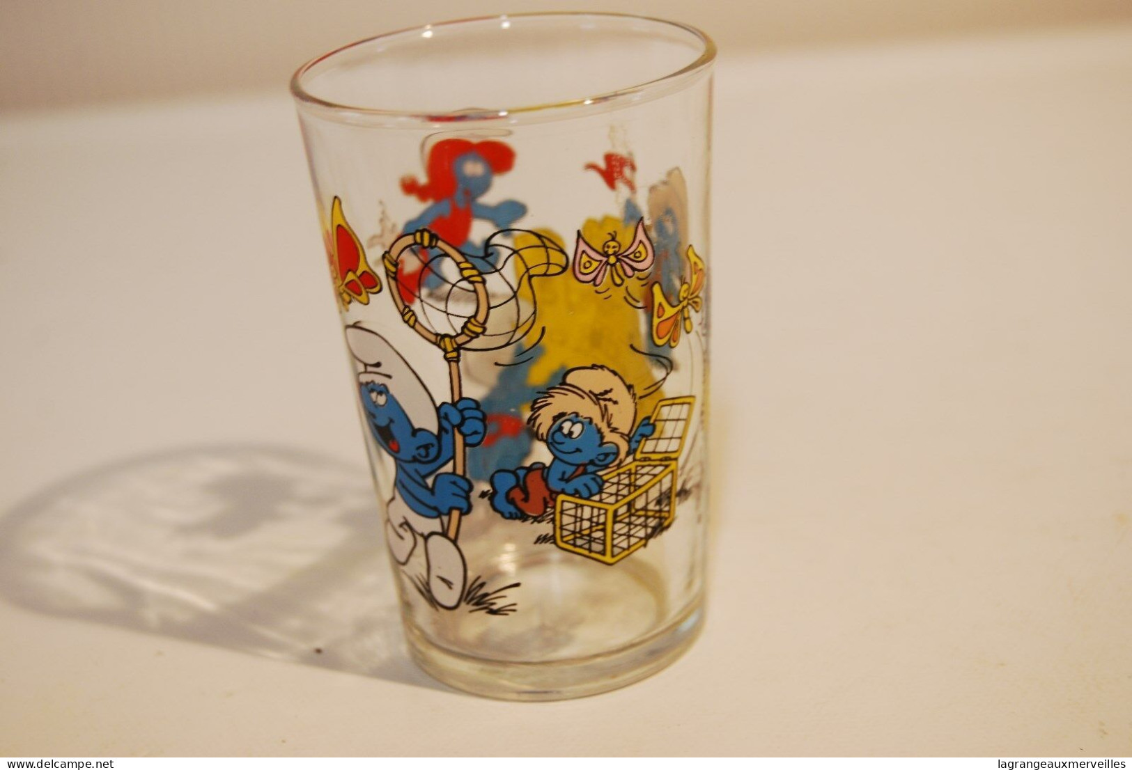 C131 Verre Schtroumpf - Peyo - 1991 - Colelctor - Verres