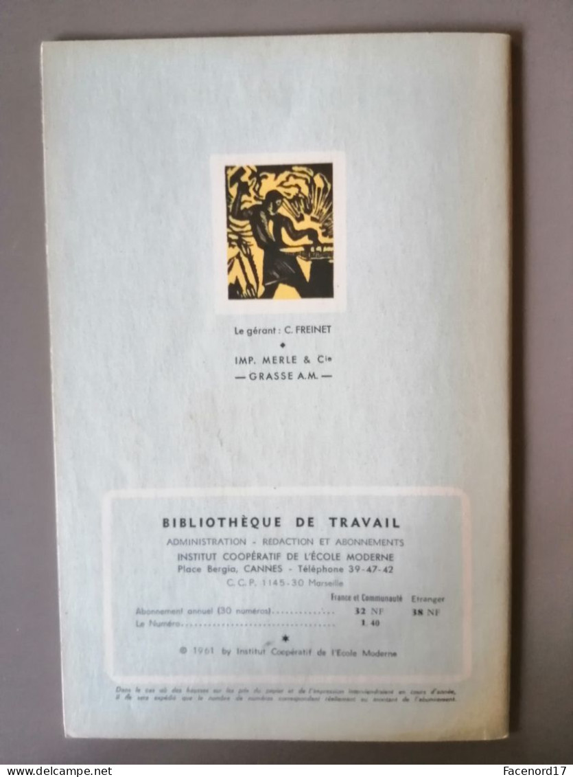 Bibliothèque De Travail En Caravelle De Paris à Rome 1961 - 12-18 Ans