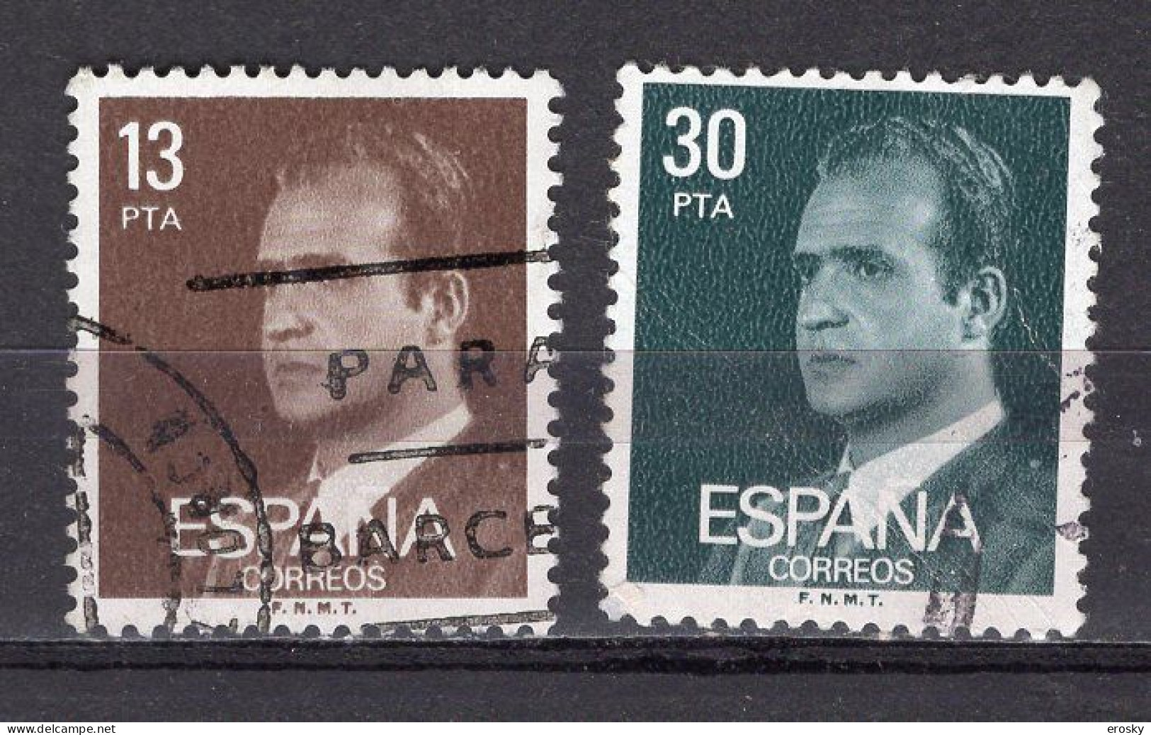 S8381 - ESPANA ESPAGNE Yv N°2233/34 - Gebruikt