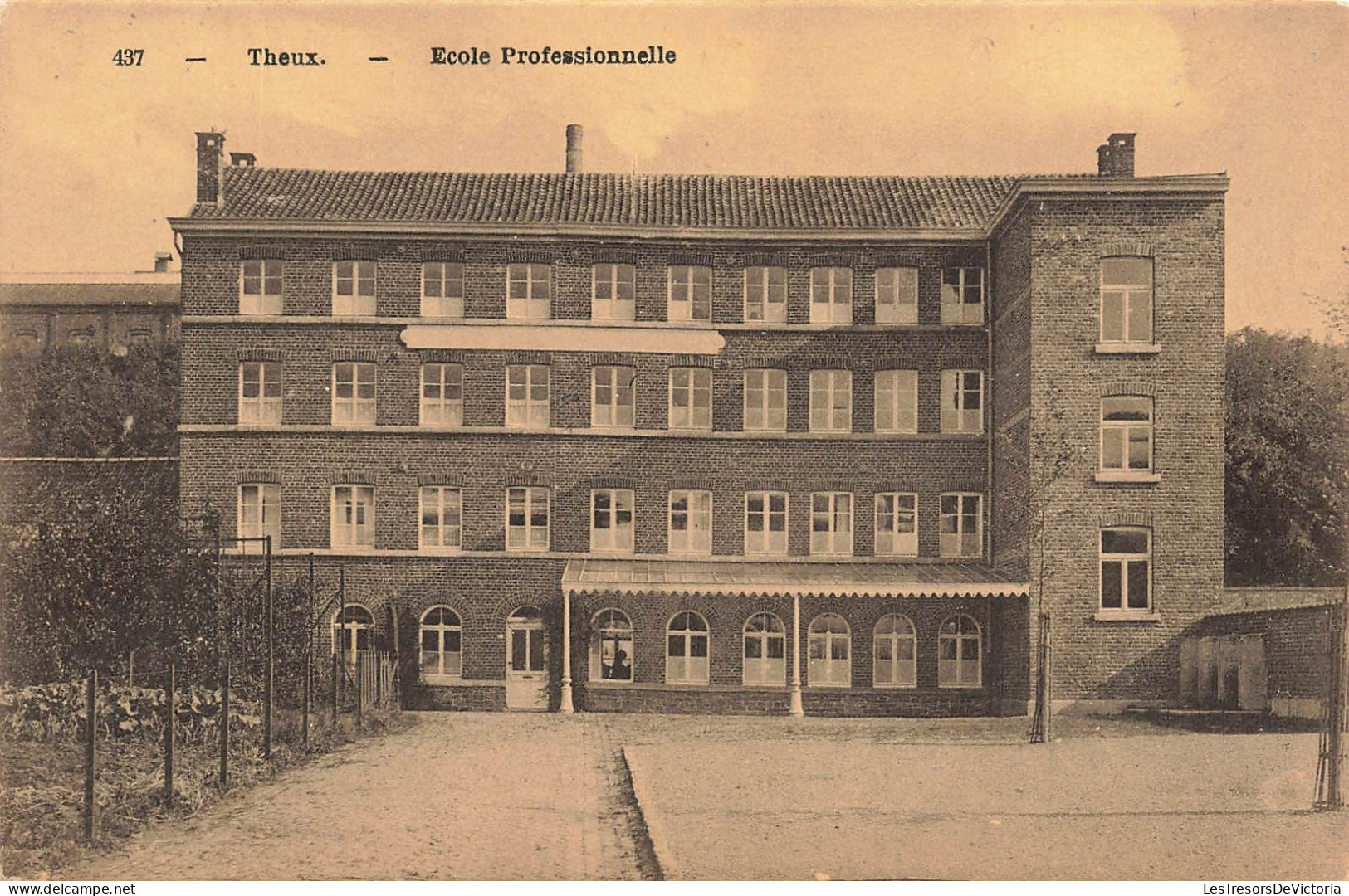 BELGIQUE - Theux - Ecole Professionnelle - Carte Postale Ancienne - Theux