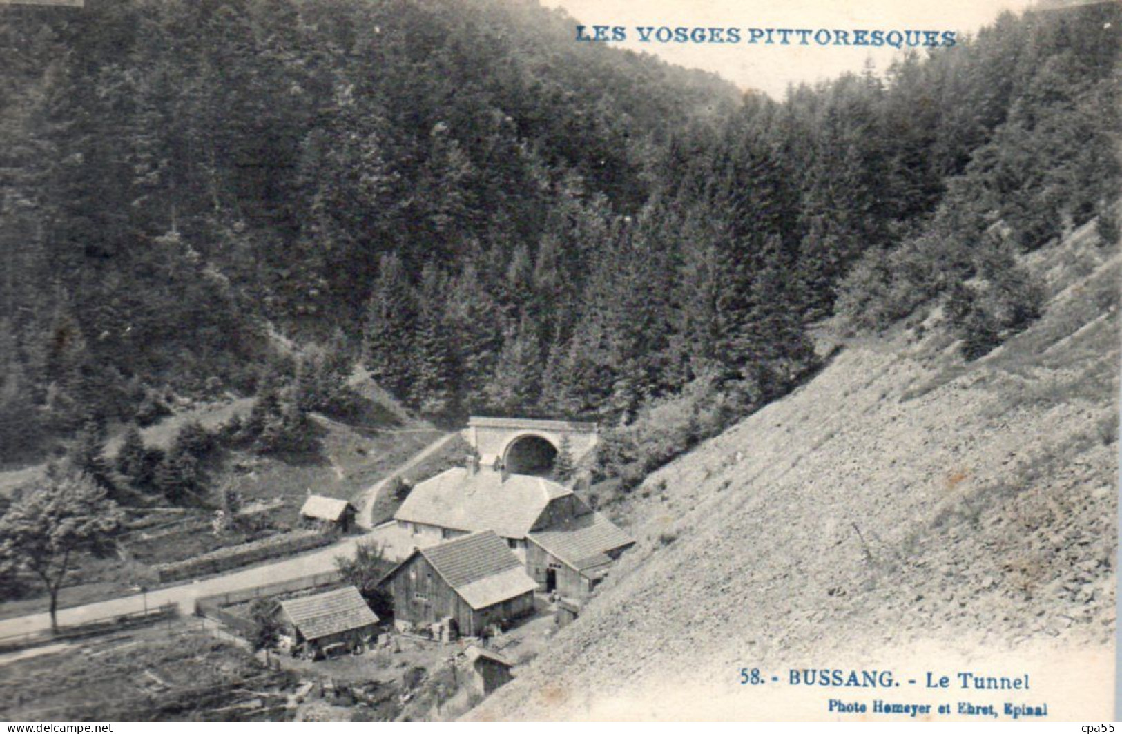 BUSSANG  -  Le Tunnel  -  N°58 - Col De Bussang