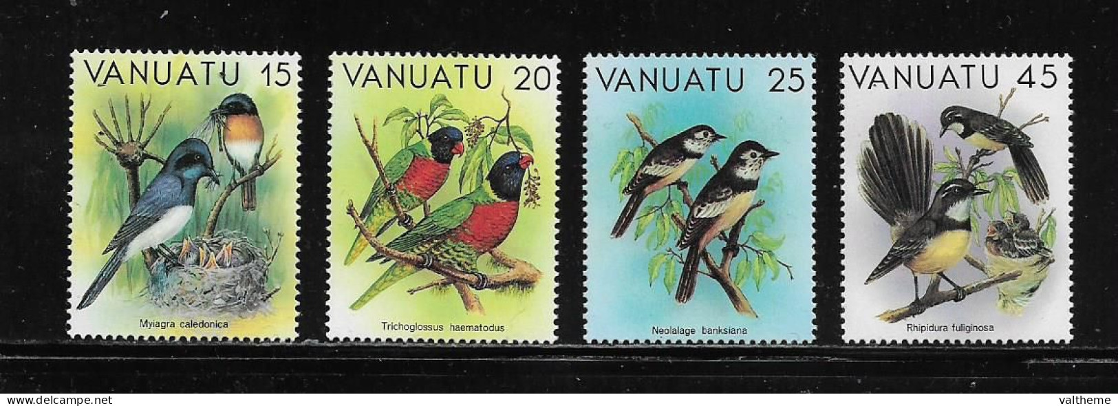 VANUATU  ( DIV - 290 )   1982   N° YVERT ET TELLIER  N°  639/642     N** - Vanuatu (1980-...)