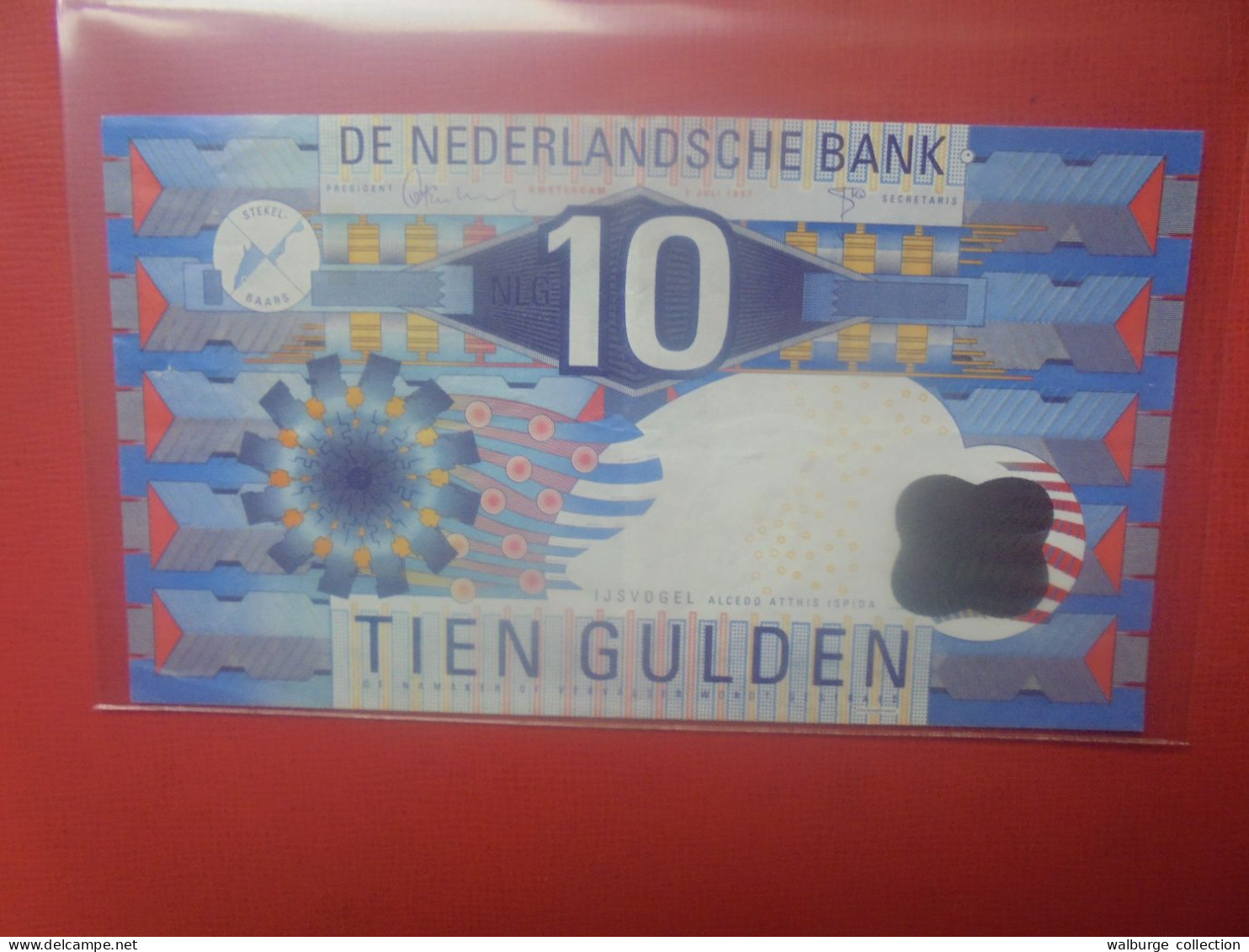 PAYS-BAS 10 GULDEN 1997 Circuler (B.31) - 10 Gulden