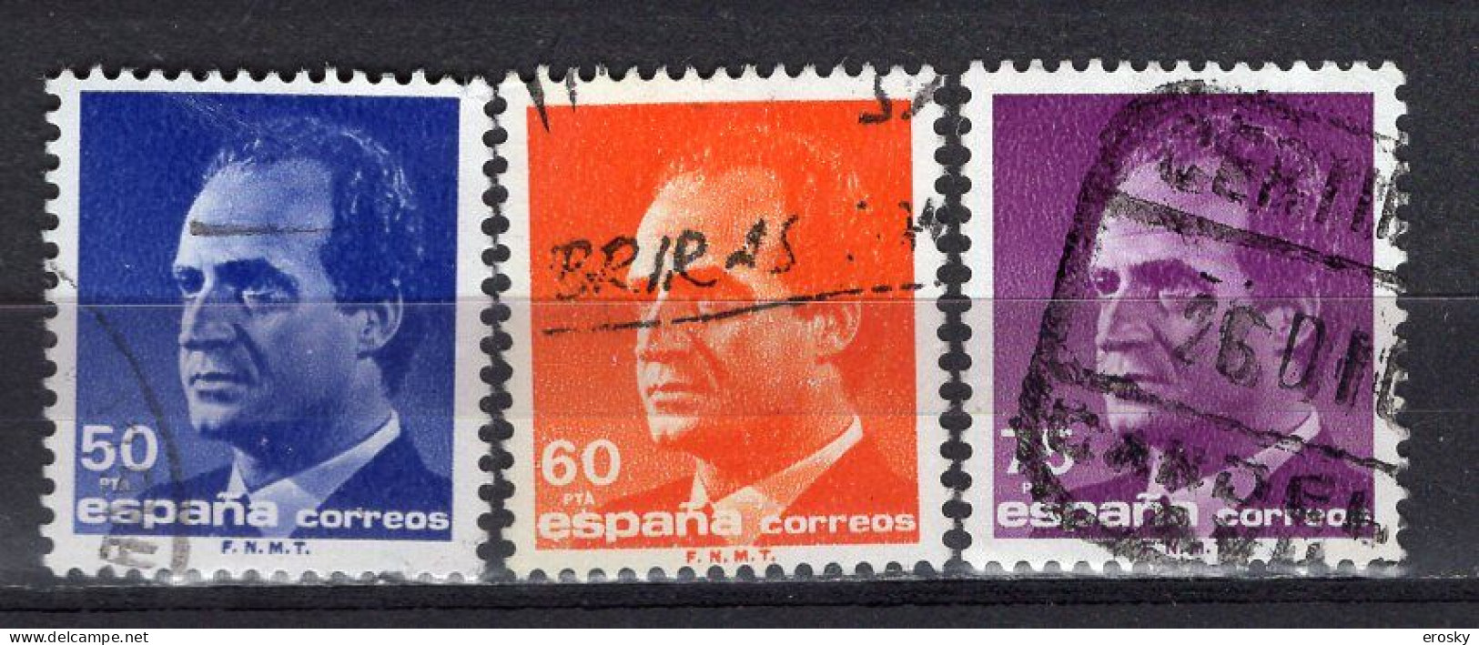 S8428 - ESPANA ESPAGNE Yv N°2616/18 - Used Stamps