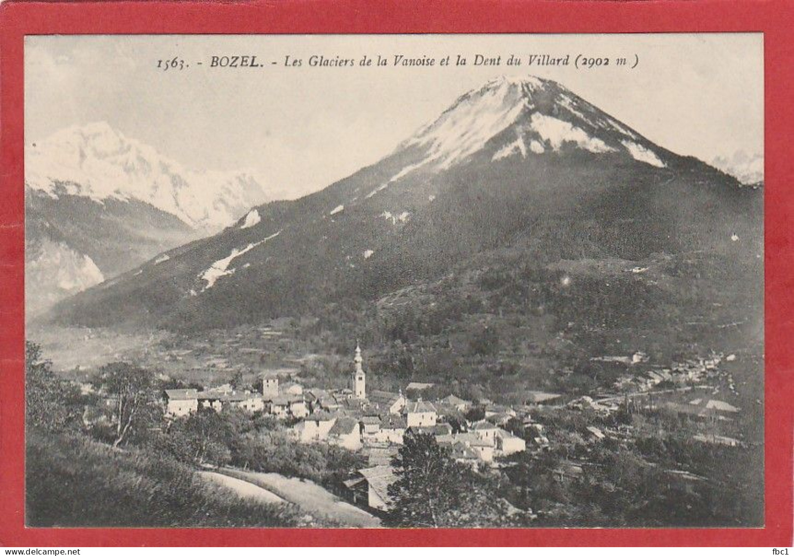 Savoie - Bozel - Les Glaciers De La Vanoise Et La Dent Du Villard - Bozel
