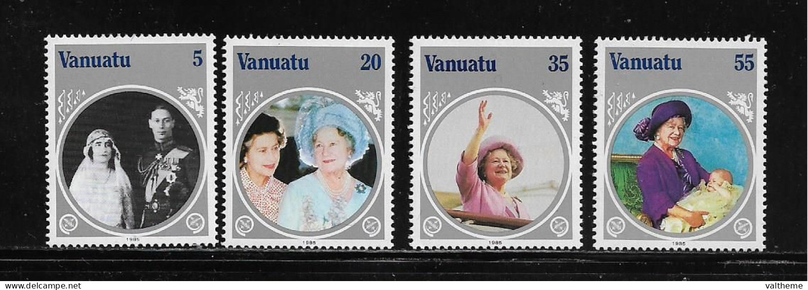 VANUATU  ( DIV - 306 )   1985   N° YVERT ET TELLIER  N°  714/717     N** - Vanuatu (1980-...)