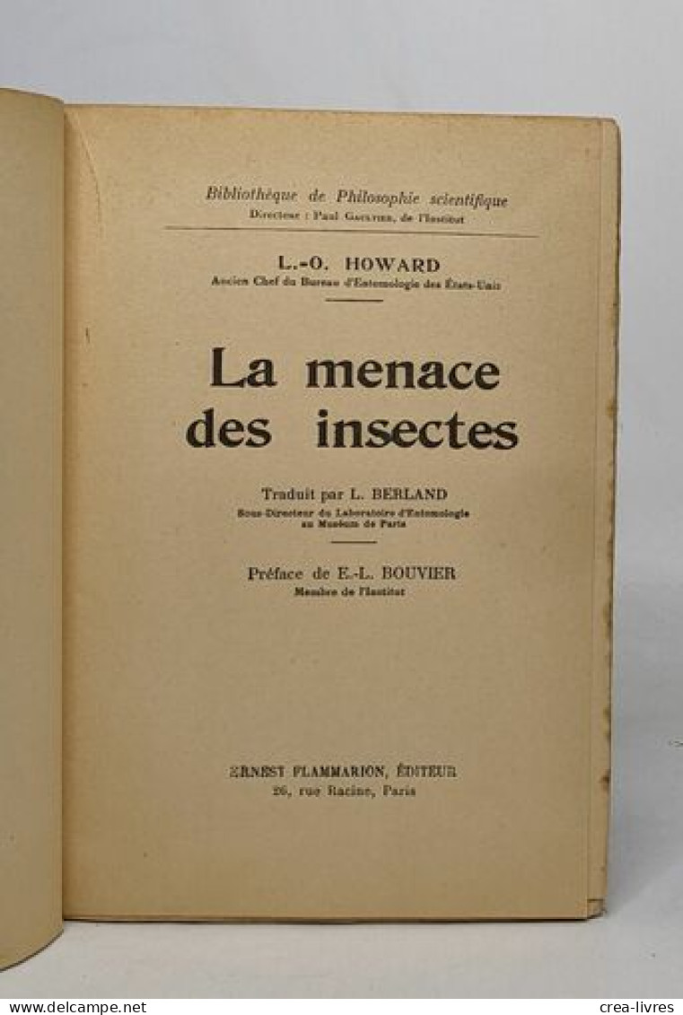 La Menace Des Insectes - Non Classés