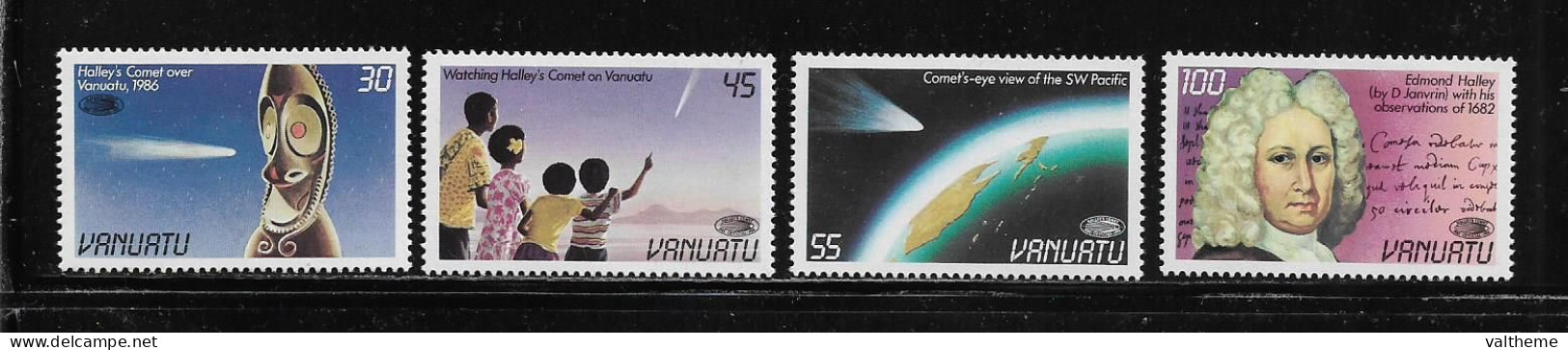 VANUATU  ( DIV - 314 )   1986   N° YVERT ET TELLIER  N°  743/746     N** - Vanuatu (1980-...)