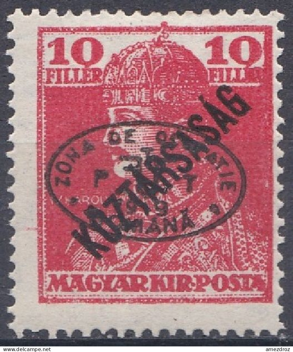 Hongrie Debrecen 1919 N° 67 * Roi De Hongrie Charles IV Köztársaság  (J15) - Debreczin