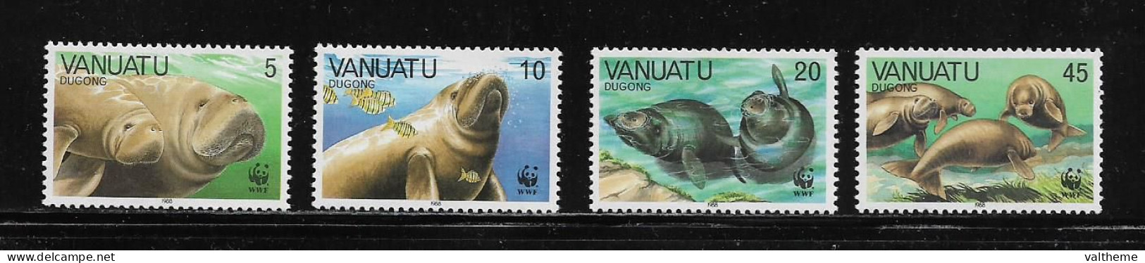 VANUATU  ( DIV - 321 )   1988   N° YVERT ET TELLIER  N°  797/800     N** - Vanuatu (1980-...)