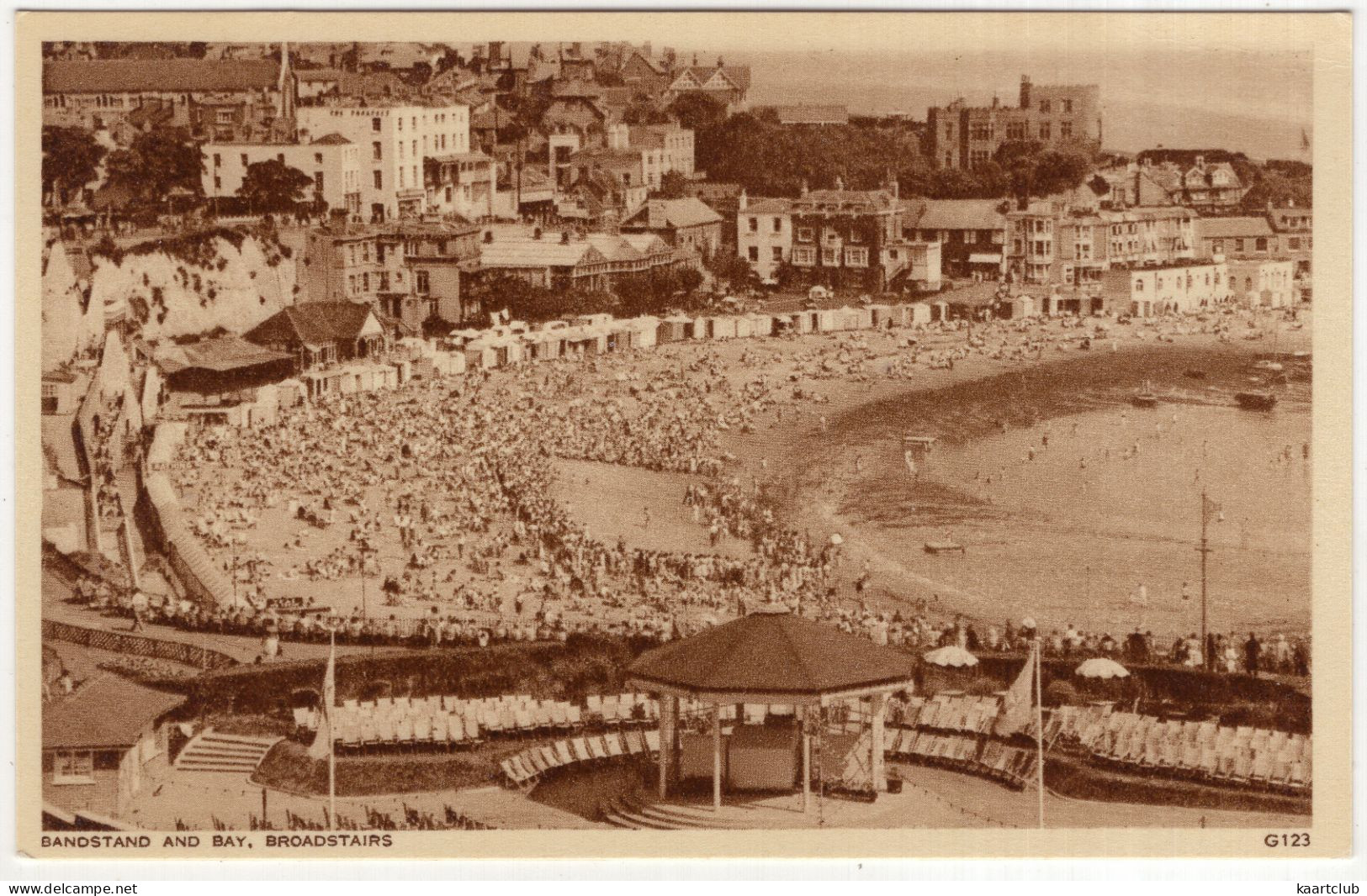 Bandstand And Bay, Broadstairs - Greetings From Thanet - (England) - Ramsgate