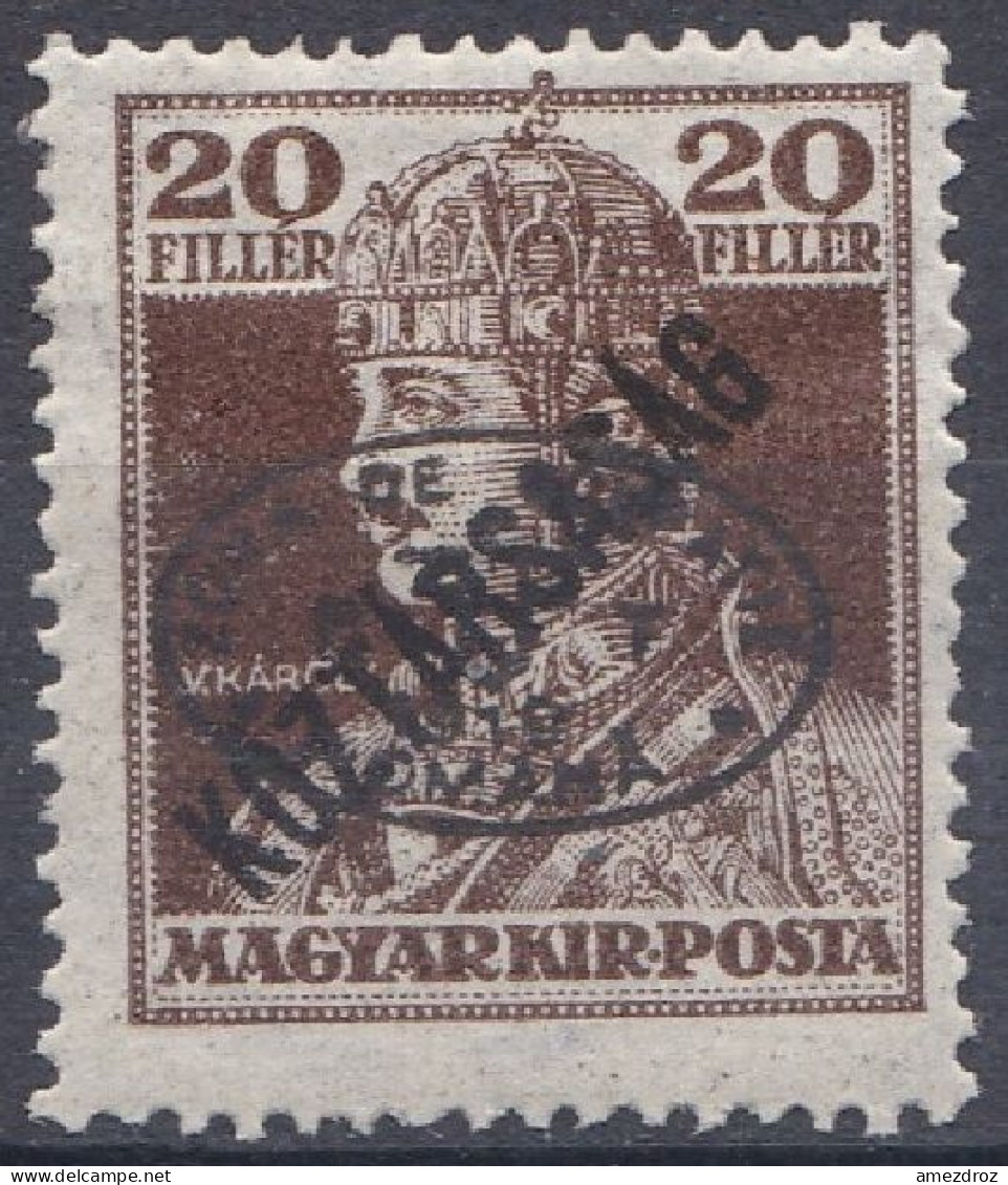 Hongrie Debrecen 1919 N° 58b * Roi De Hongrie Charles IV Köztársaság   (J15) - Debreczen