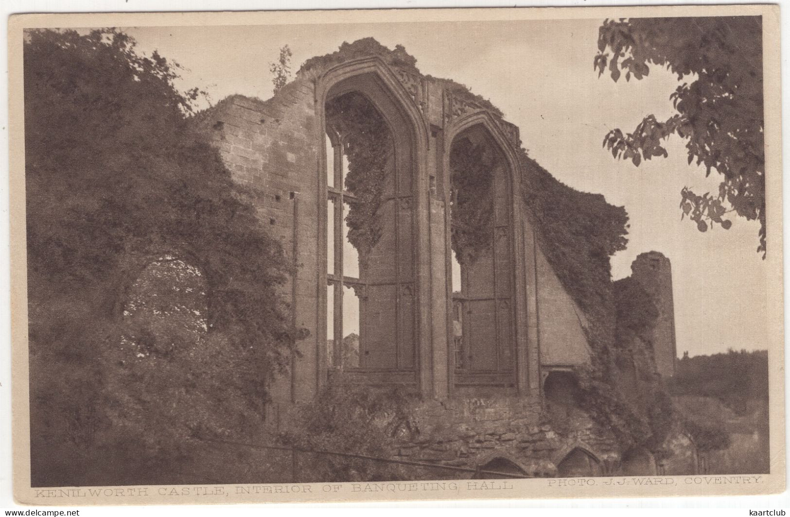 Kenilworth Castle, Interior And Banqueting Hall - (England) - Warwick