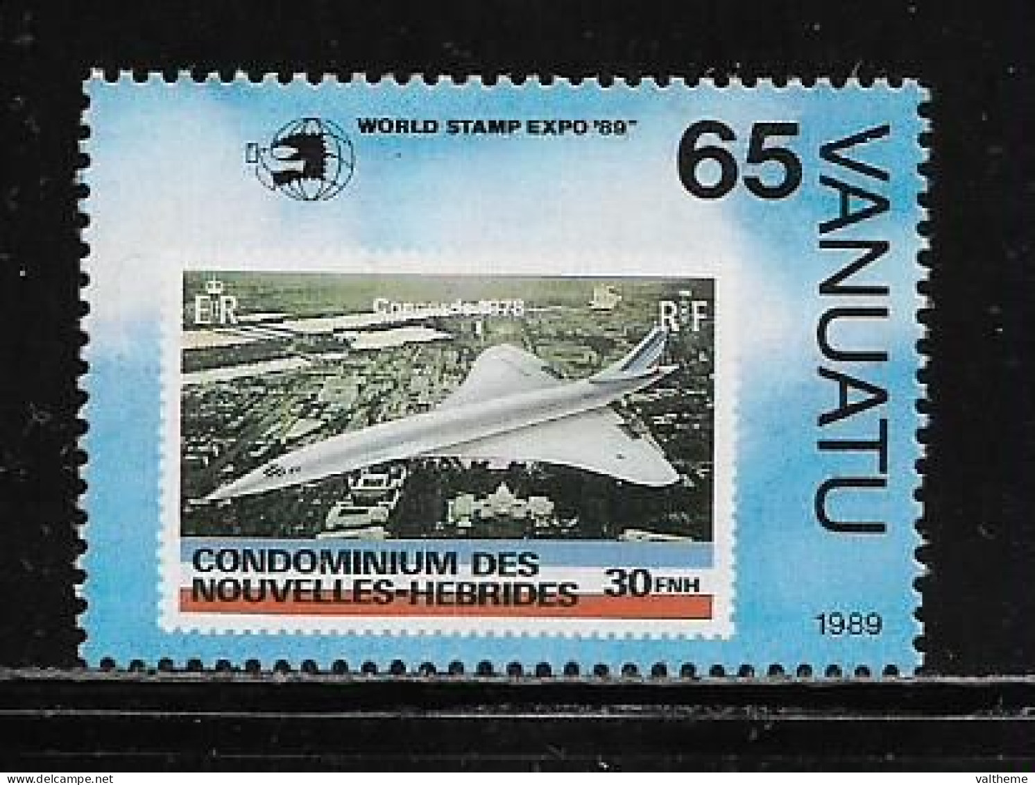 VANUATU  ( DIV - 329 )   1989   N° YVERT ET TELLIER  N°  837     N** - Vanuatu (1980-...)