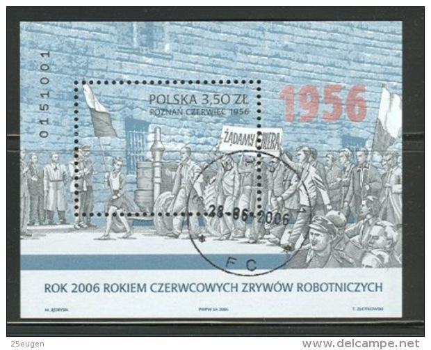 POLAND 2006 MICHEL NO BL.173 USED - Usados