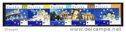 POLAND 2006 MICHEL NO 4284 - 4288 USED - Used Stamps