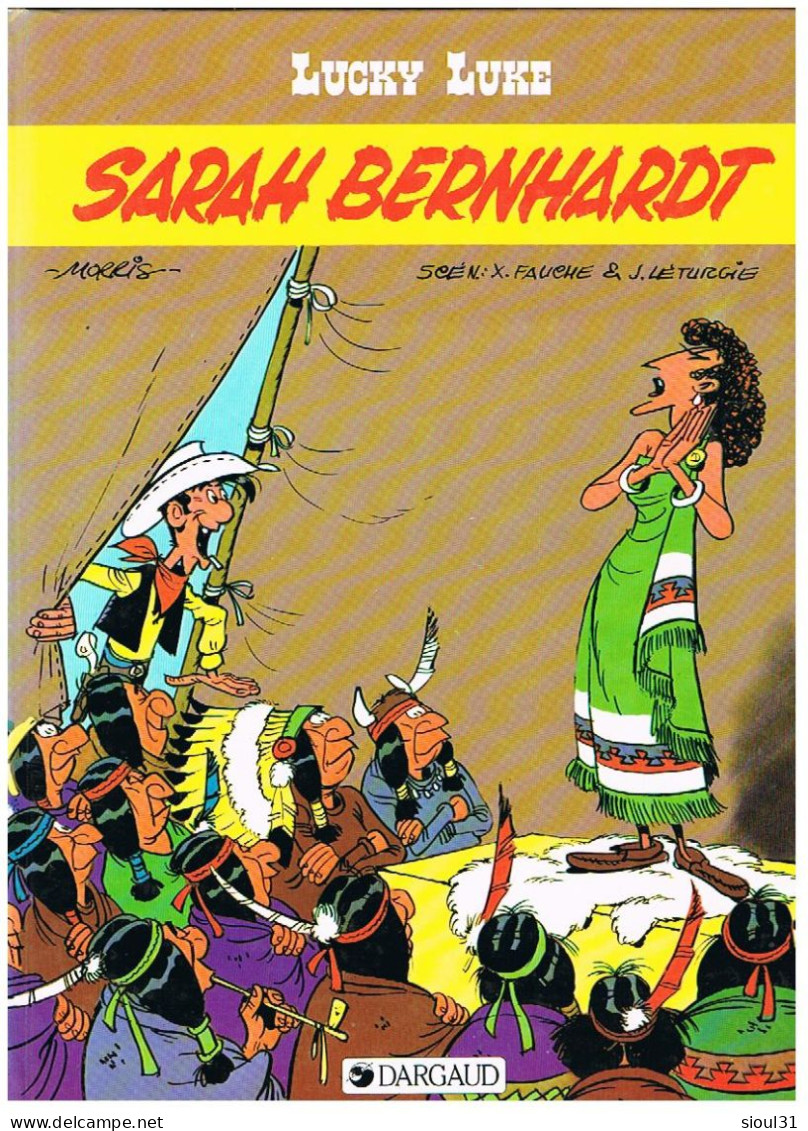 BD  LUCKY LUKE SARAH BERNHARDT - Lucky Luke