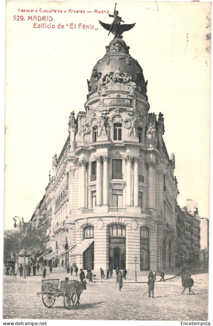 CPA Carte Postale Espagne Madrid Edificio El Fénix 1913  VM74591 - Madrid