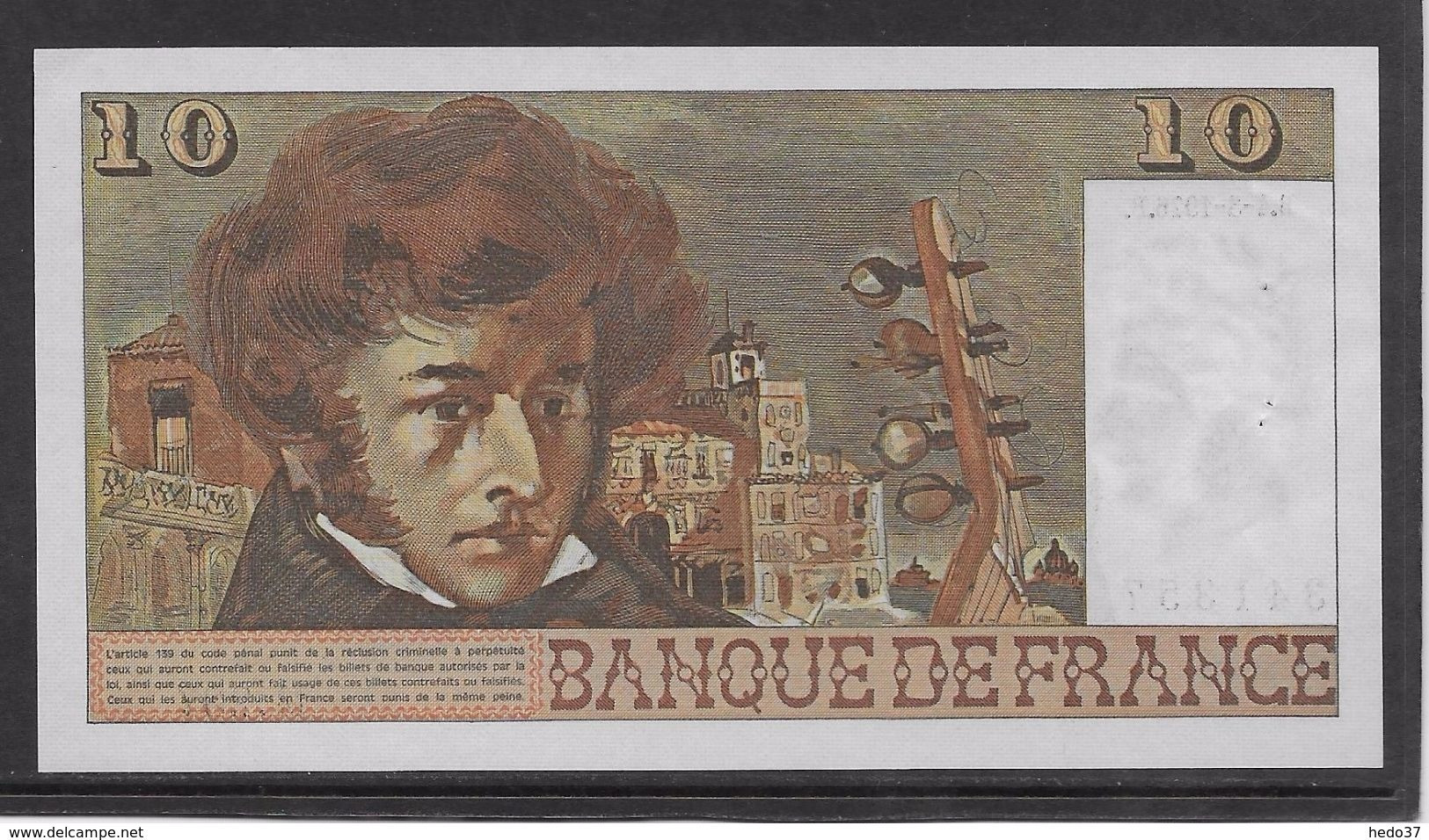 France 10 Francs Berlioz - 4-3-1976 - Fayette N°63-18 - SPL - 10 F 1972-1978 ''Berlioz''