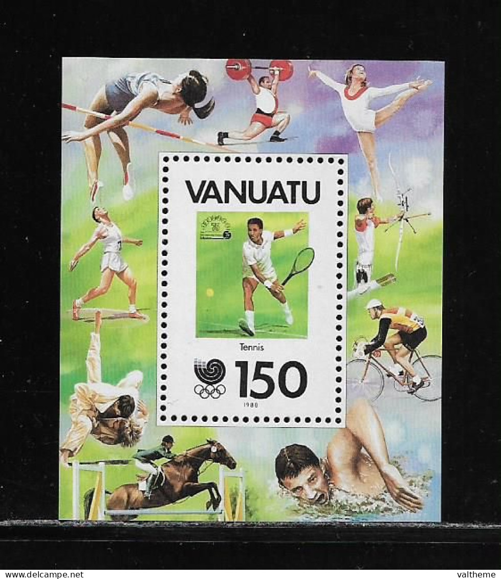 VANUATU  ( DIV - 357 )   1988   N° YVERT ET TELLIER  BLOC  N°  11     N** - Vanuatu (1980-...)