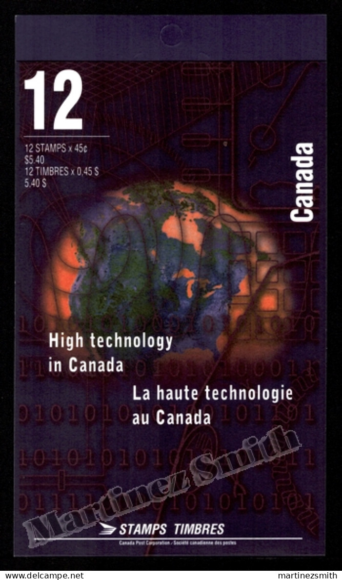 Canada 1996 Yv. C1454, High Technology In Canada - Booklet - MNH - Libretti Completi