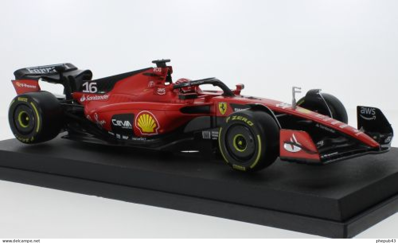 Ferrari SF-23 - Scuderia Ferrari - GP FI 2023 #16 - Charles Leclerc - Bburago (1:18) - Burago