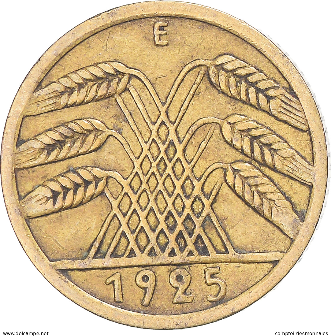 Monnaie, Allemagne, 5 Reichspfennig, 1925 - 5 Renten- & 5 Reichspfennig