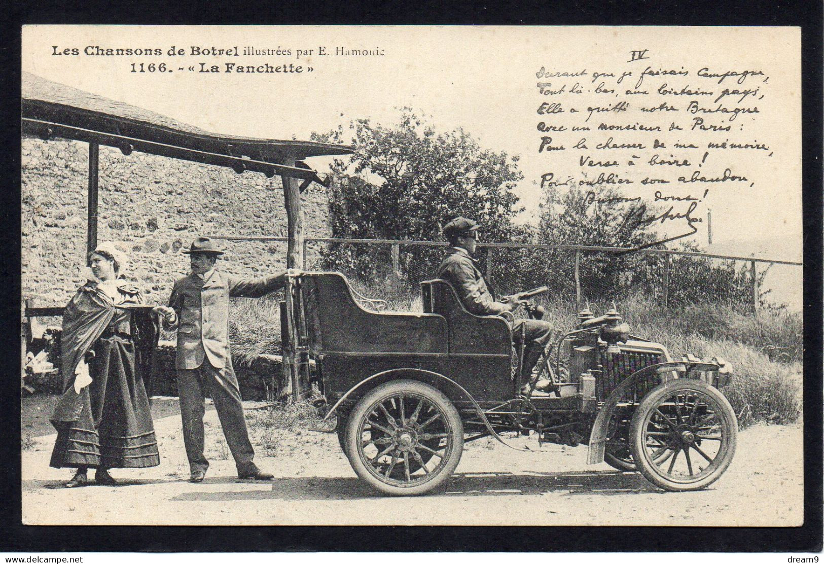 22 LANVELLEC - Les Chansons De Botrel - La Franchette - Voiture Ancienne - Lanvellec