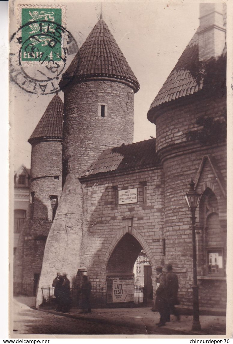 Eesti Tallinn Viruvarav Estonia The Viru Gate 1930 Nikolai Herms Paris France - Estonie