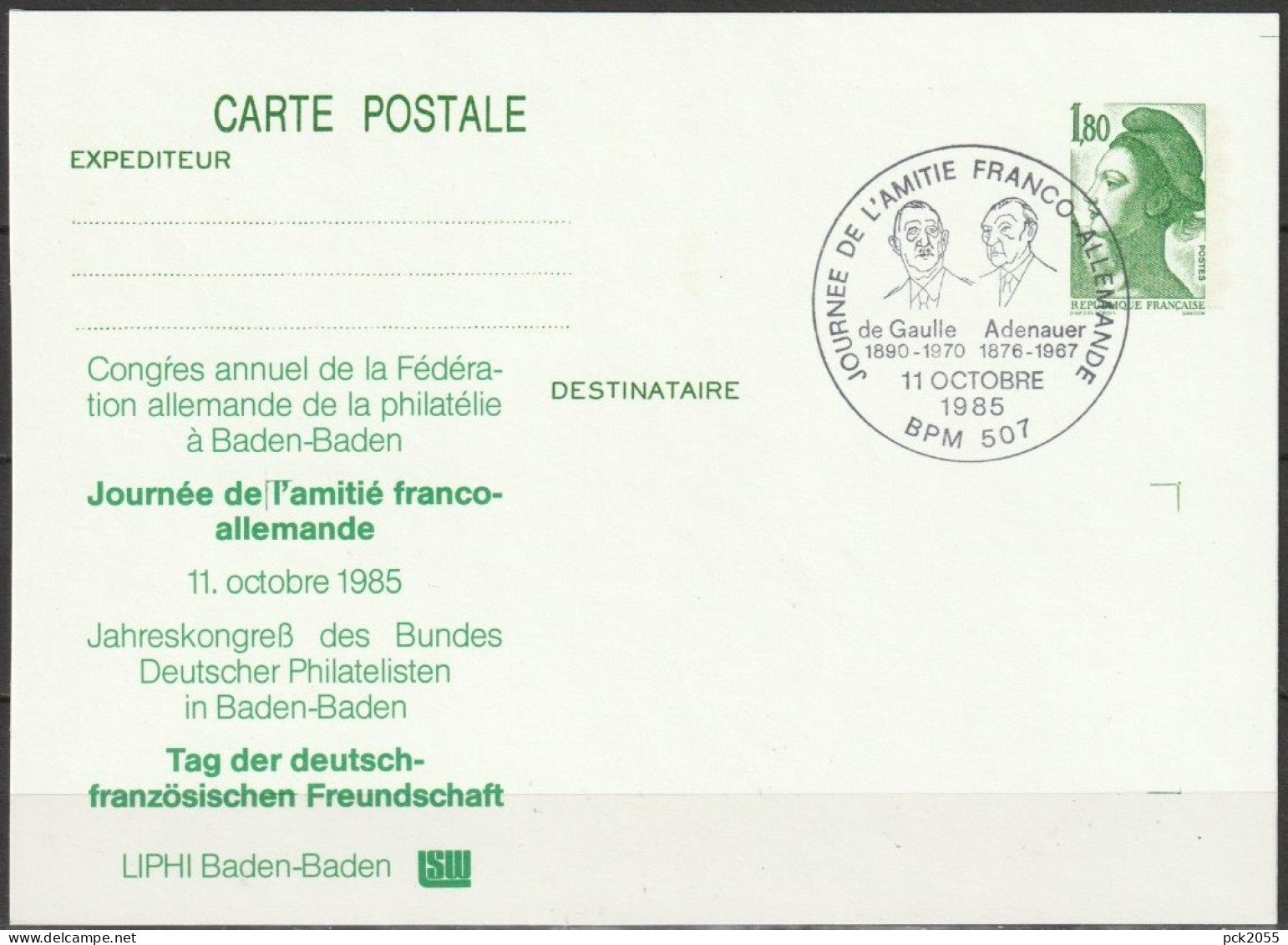 Frankreich Ganzsache 1986/88 MiNr.P142 Liberte ( D 7122 ) Günstige Versandkosten 1,00€-1,20€ - PAP: Private Aufdrucke