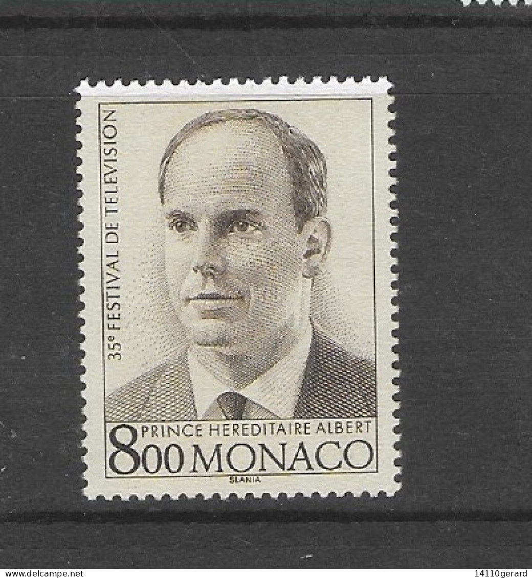 MONACO   1995  N° 1972 PRINCE ALBERT - Cartas & Documentos