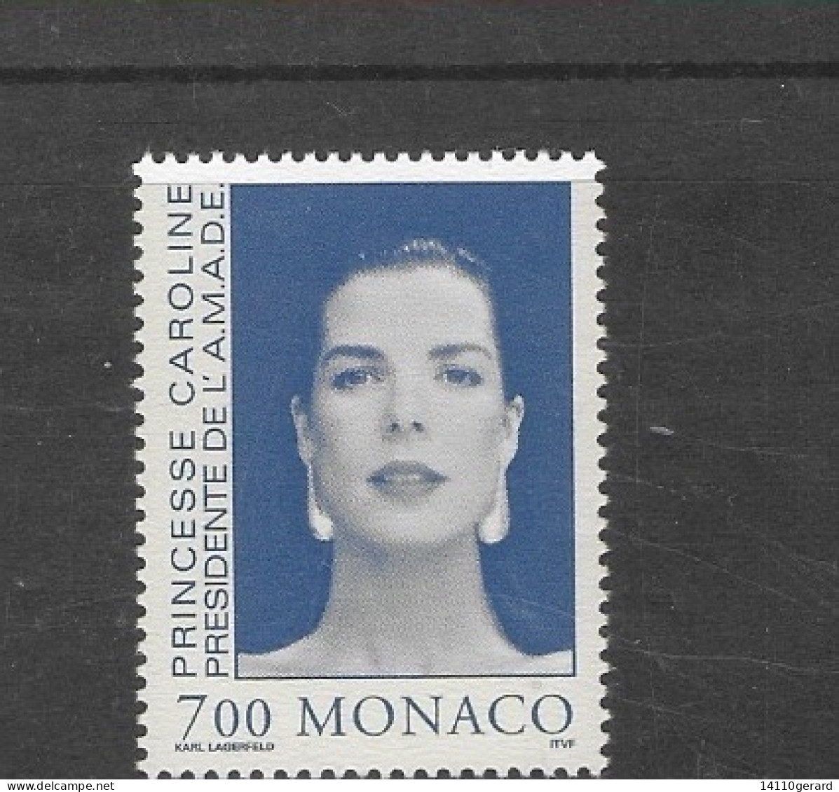 MONACO   1995  N° 1984 PRINCEsse Caroline - Lettres & Documents