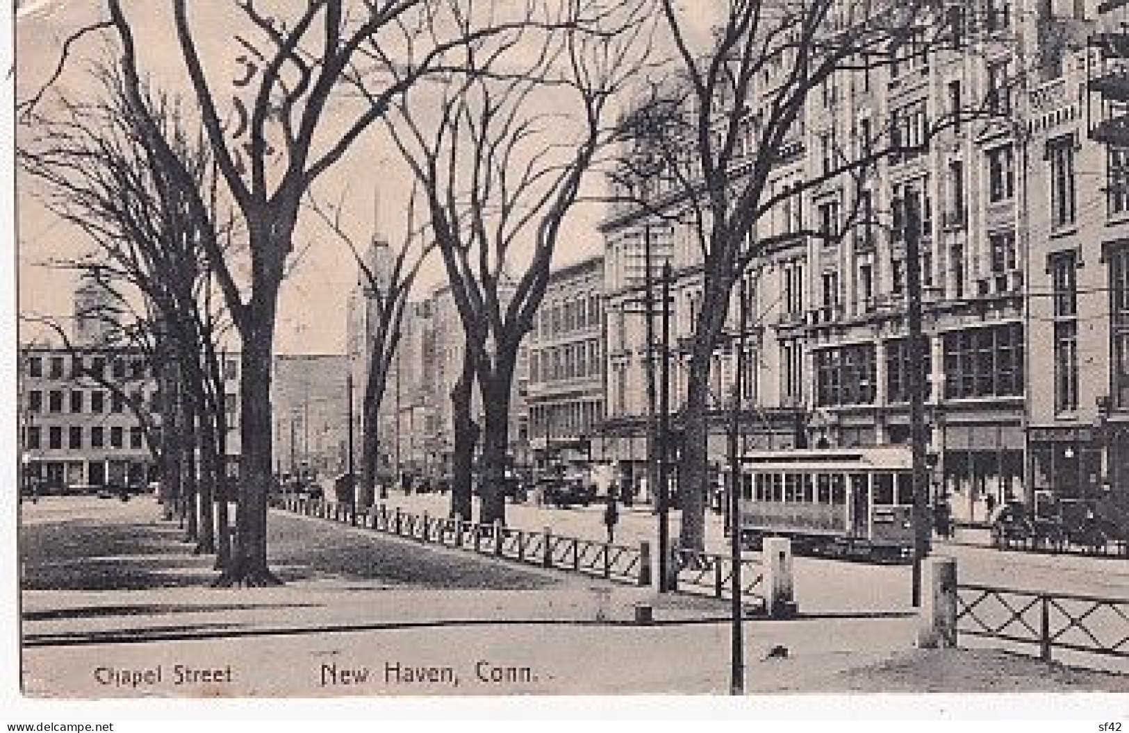 NEW HAVEN      CHAPEL STREET     TRAMWAY       PRECURSEUR           C C C 5044 - New Haven