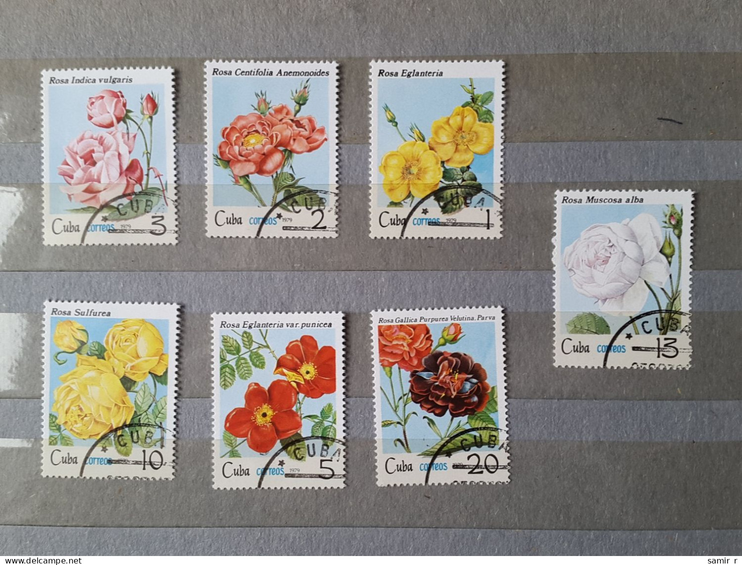1979	Cuba Flowers (F73) - Used Stamps
