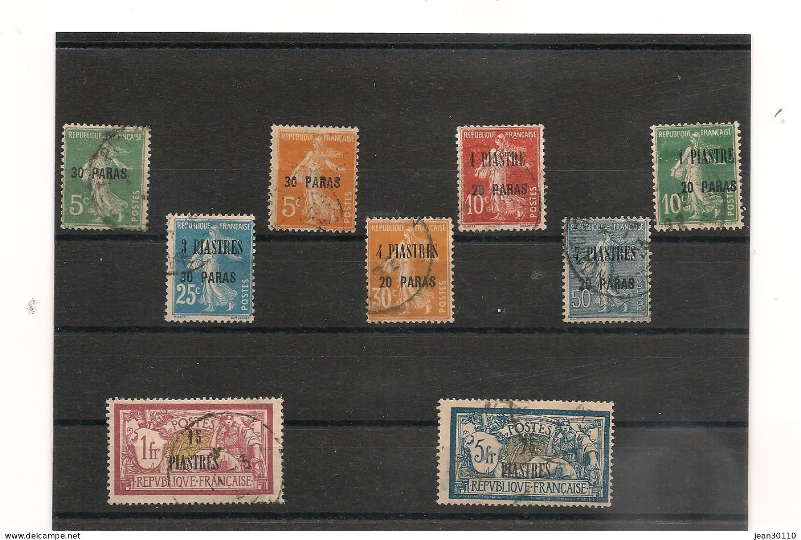 LEVANT ANNÉES  1921/1922 N°Y/T : 28/67 OBLITÉRÉS - Used Stamps