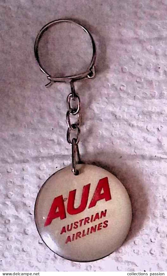 Porte Clefs, Clés, Compagnie Aérienne, Aviation, AUA, Austrian Airlines, Frais Fr 1.75 E - Porte-clefs