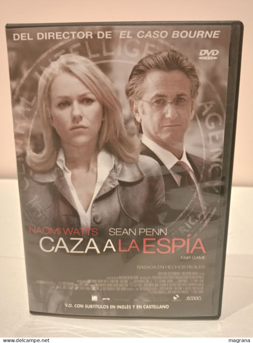 Película Dvd. Caza A La Espía. Fair Game. Basada En Hechos Reales. Naomi Watts Y Sean Penn. 2010. - History