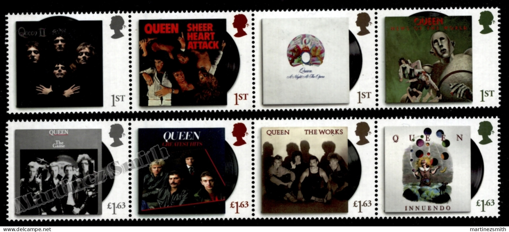 Grande Bretagne - Greate Britain 2020 Yv. 5015-22 -Music, Queen Album Covers, Freddie Mercury -  MNH - Non Classificati