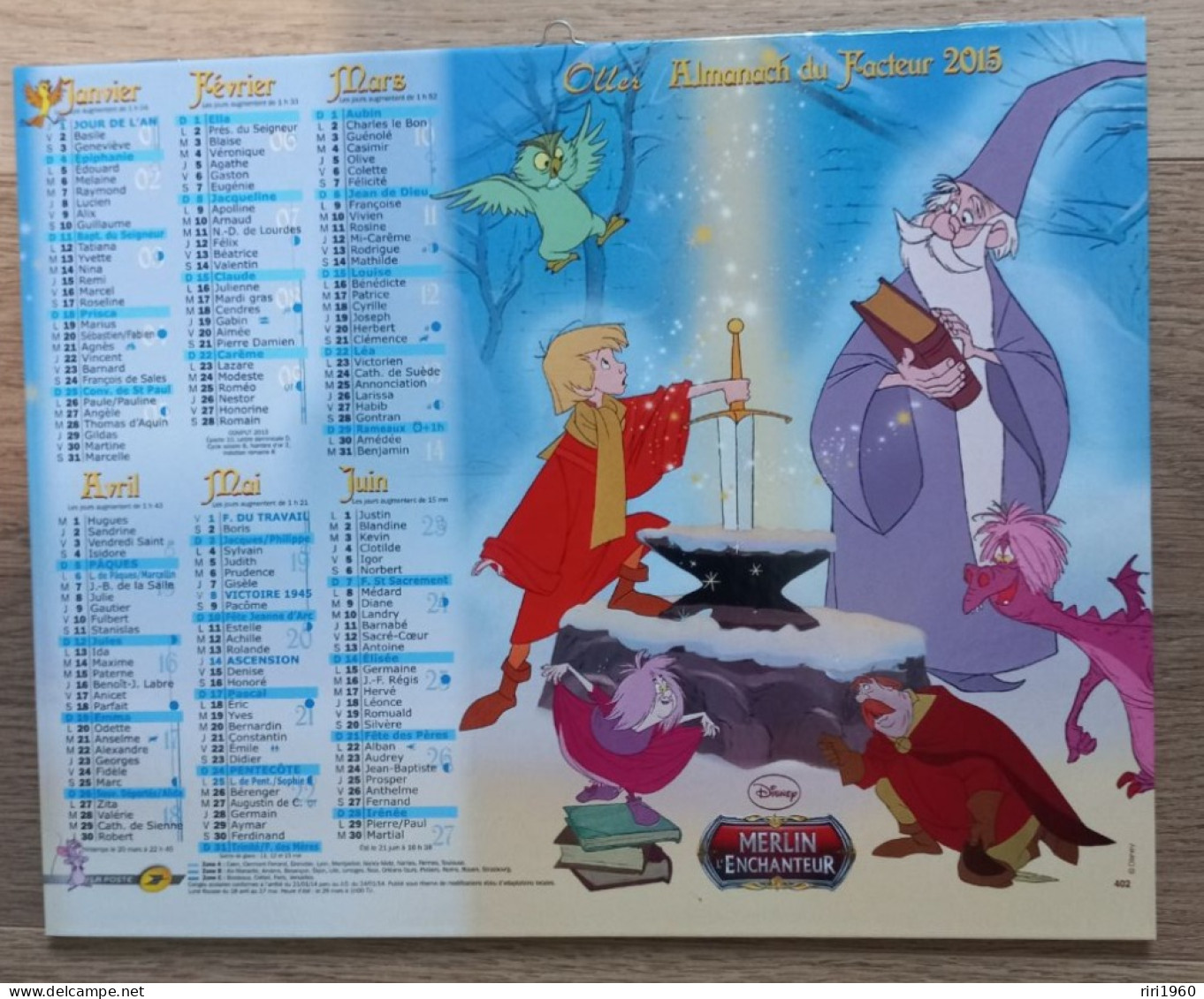 Almanach Du Facteur. Disney. - Grand Format : 2001-...