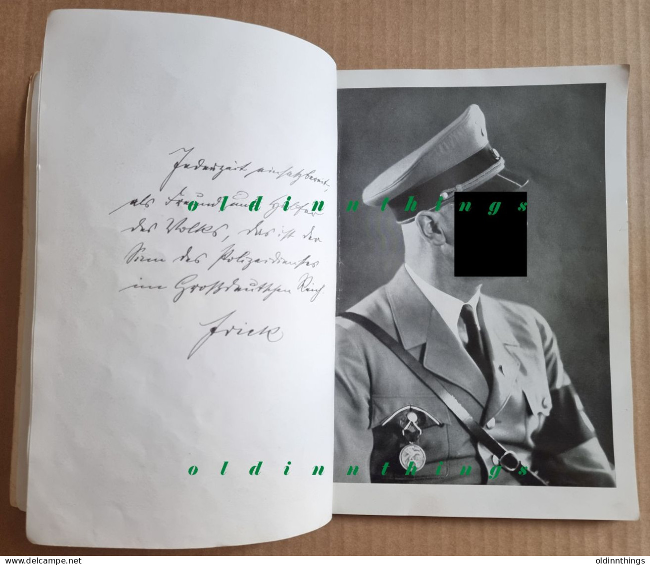 Jederzeit Einsatzbereit Helmuth Koschorke Ein Bildbericht Von Der Neuen Deutschen Polizei Widmung München 1941 - Deutsch