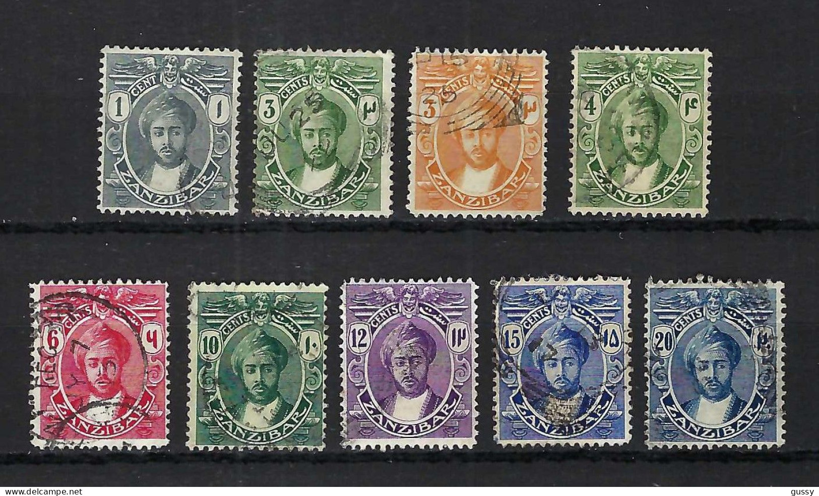 ZANZIBAR Ca.1913-30: Lot D'obl. - Zanzibar (1963-1968)