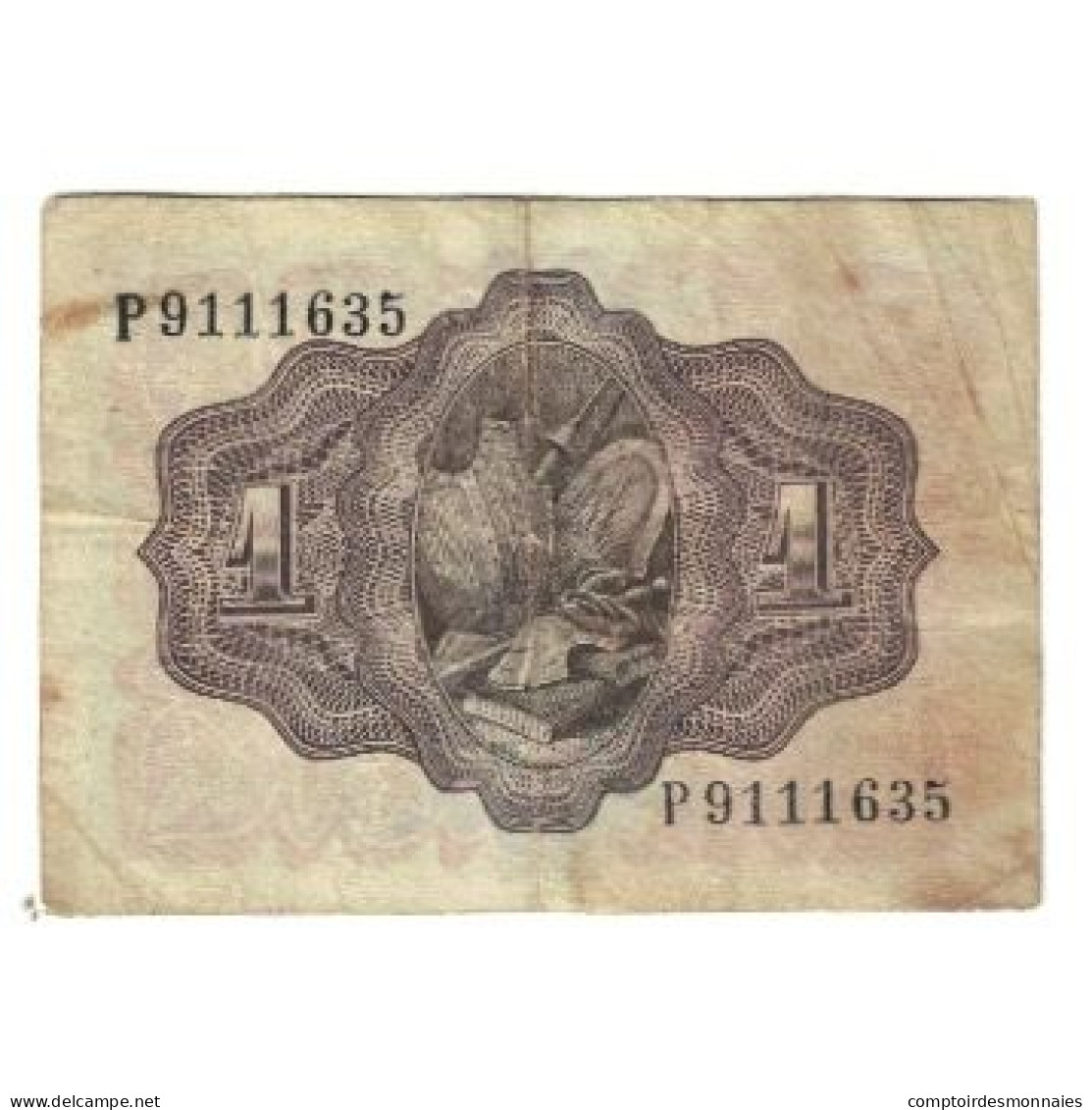 Billet, Espagne, 1 Peseta, 1951, 1951-11-19, KM:139a, TB - 1-2 Pesetas