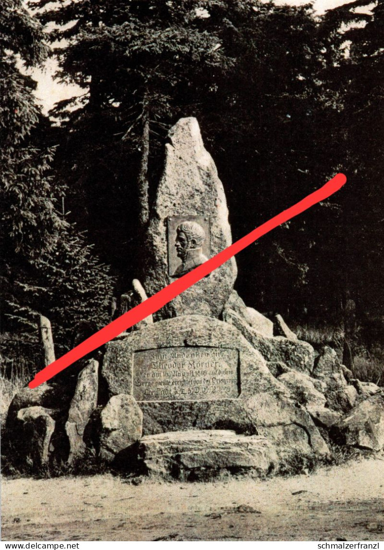 REPRO AK Tafelfichte Smrk Denkmal A Haindorf Hejnice Bad Flinsberg Swieradow Zdroj Neustadt Groß Klein Iser Isergebirge - Sudeten