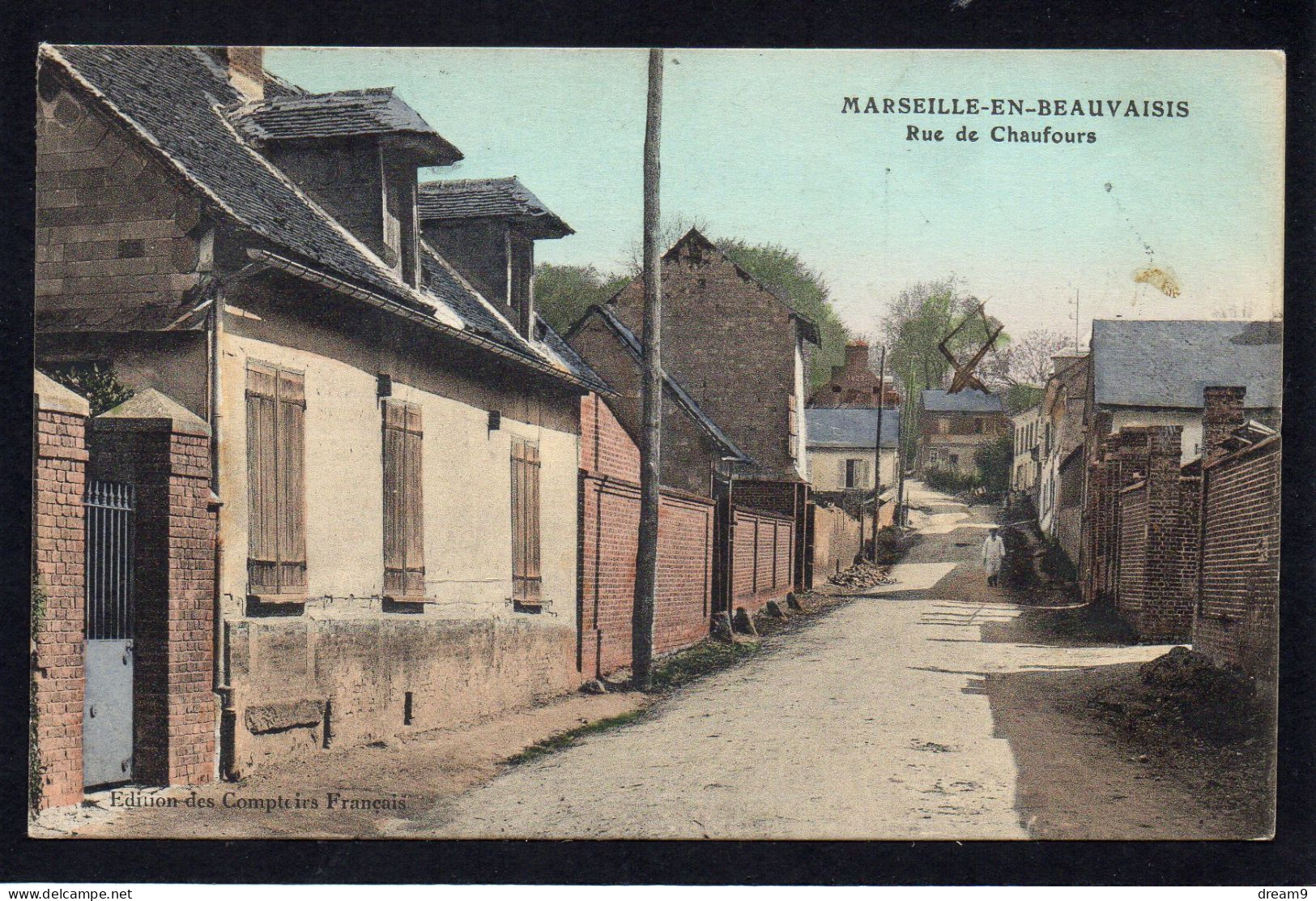 60 MARSEILLE EN BEAUVAISIE - Rue De Chaufours - Marseille-en-Beauvaisis