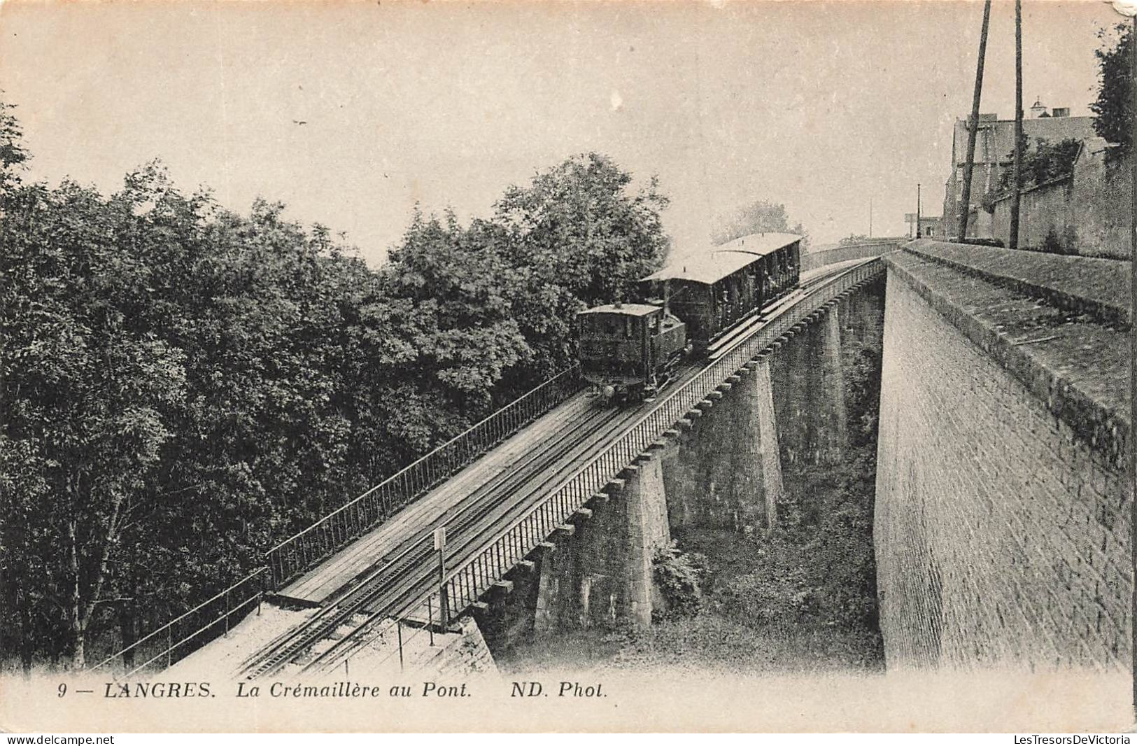 FRANCE - Langres - La Crémaillère Au Pont - Carte Postale Ancienne - Langres