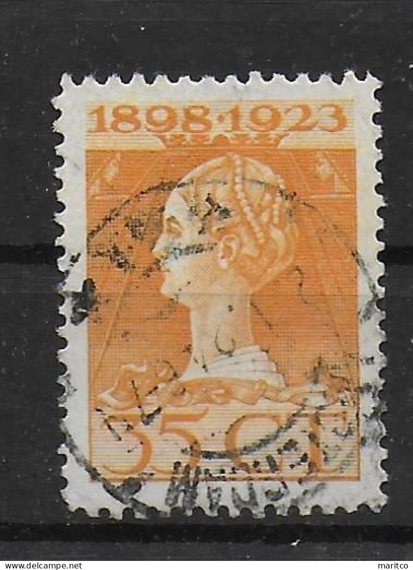 Netherlands 1923 Nr 127 PM Error Plattenfehler Plaatfout - Plaatfouten En Curiosa