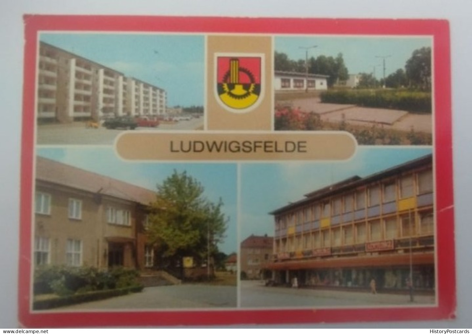 Ludwigsfelde, Kr. Zossen, Kaufhaus, Café U.a., DDR, 1985 - Ludwigsfelde